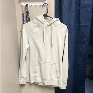 Men's White Gymshark Hoodie